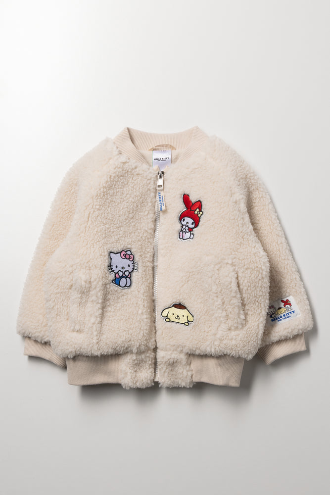 Hello Kitty And Friends Bomber Jacket Cream