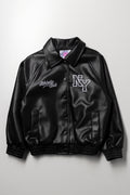Collar Bomber Jacket Black