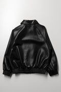 Collar Bomber Jacket Black (2)