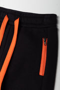 Zip Trackpants Black (1)