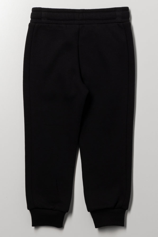 Zip Trackpants Black (2)