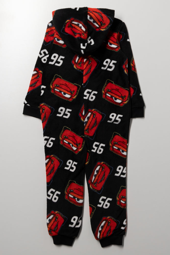 Cars Onesie Black (2)