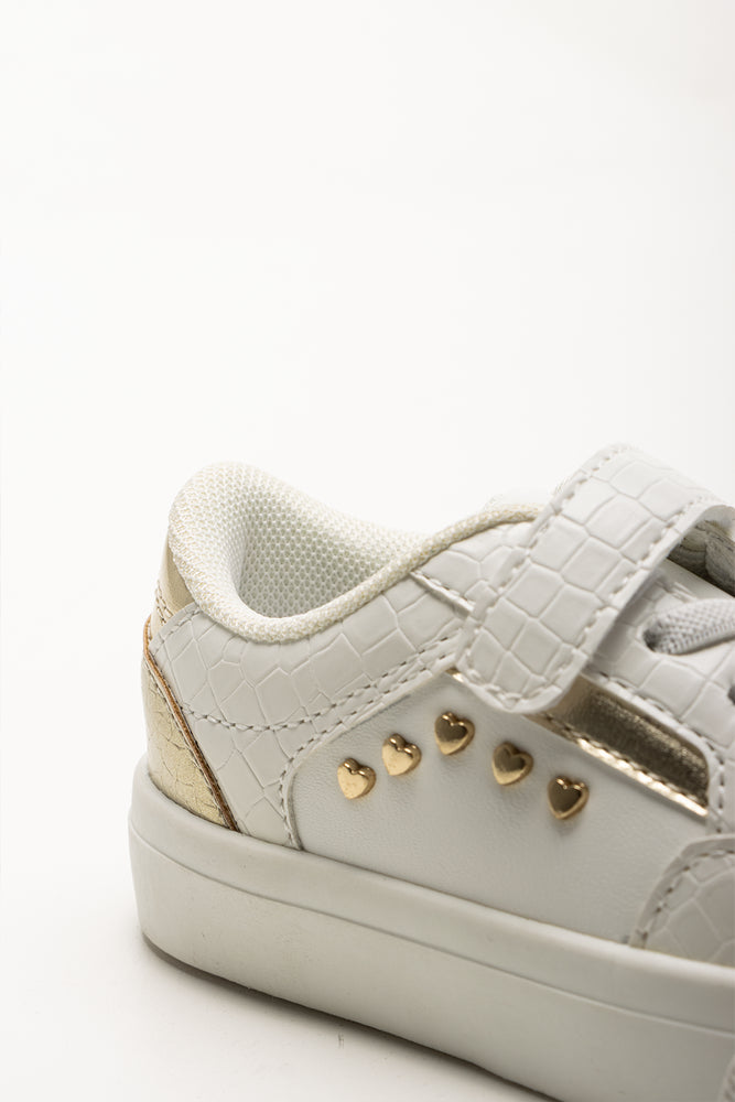 Heart Sneakers White (3)