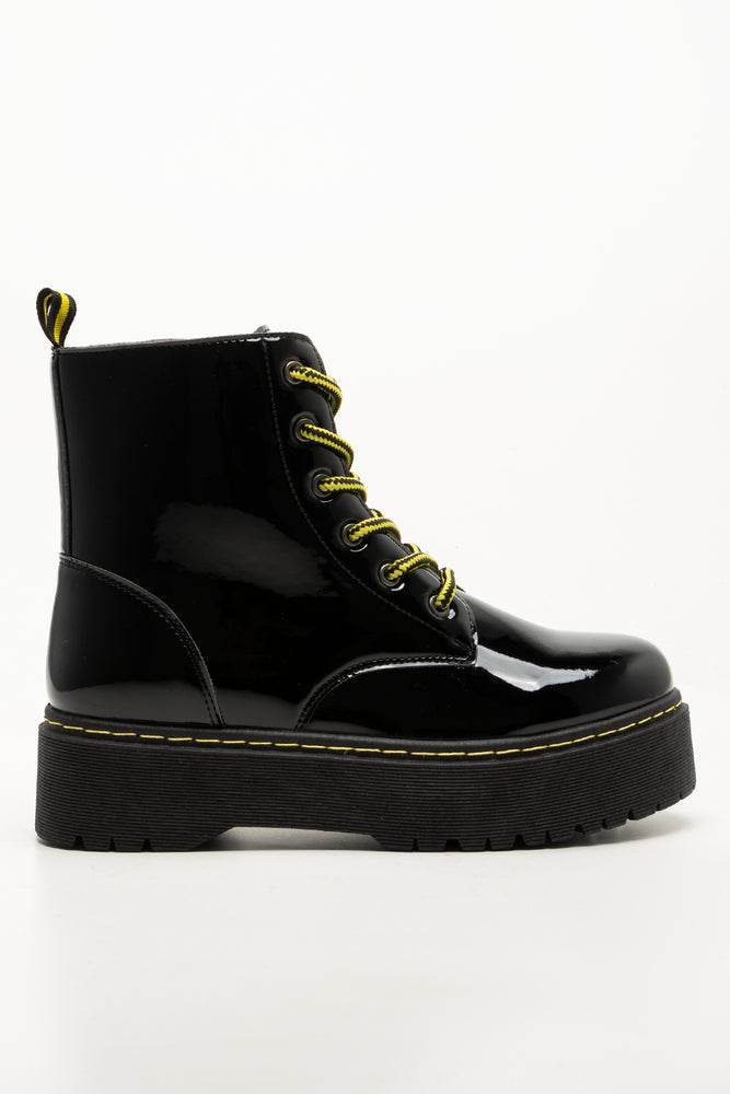Combat Boots Black (1)