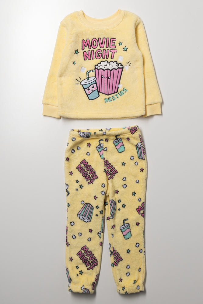 Movie Night Pyjamas Yellow