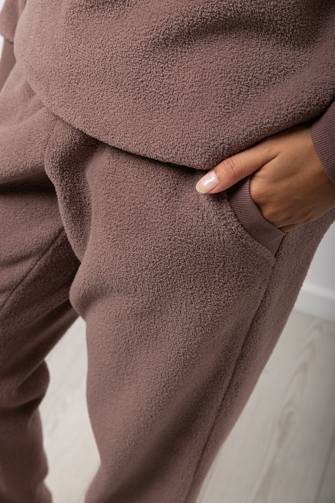 Soft Plush  Pyjamas Brown (6)