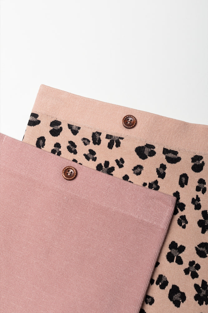 2 Pack Animal Leggings Natural (1)