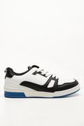 Skate Sneakers Blue And Black (1)