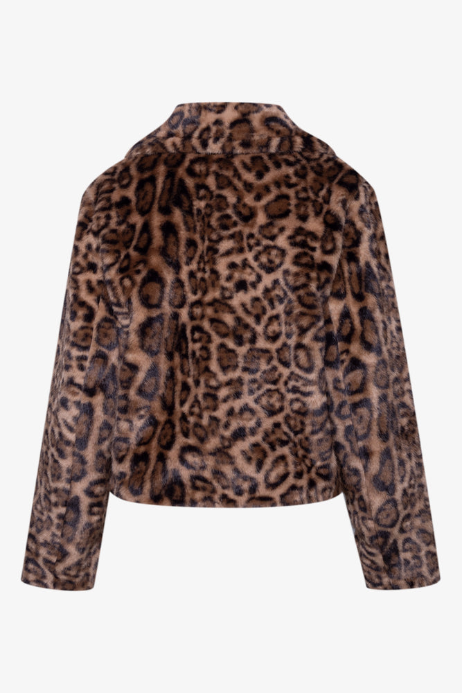 Leopard Fur Jacket Tabacco (1)