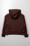 Minnie Mouse Zip Through Hoodie Brown (2)