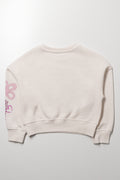 Grafitti Crew Neck Tracktop Cream (2)