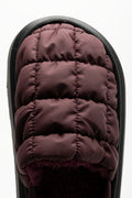 Quilted Mule Burgundy (4)