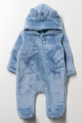 Fleece Babygrow Blue