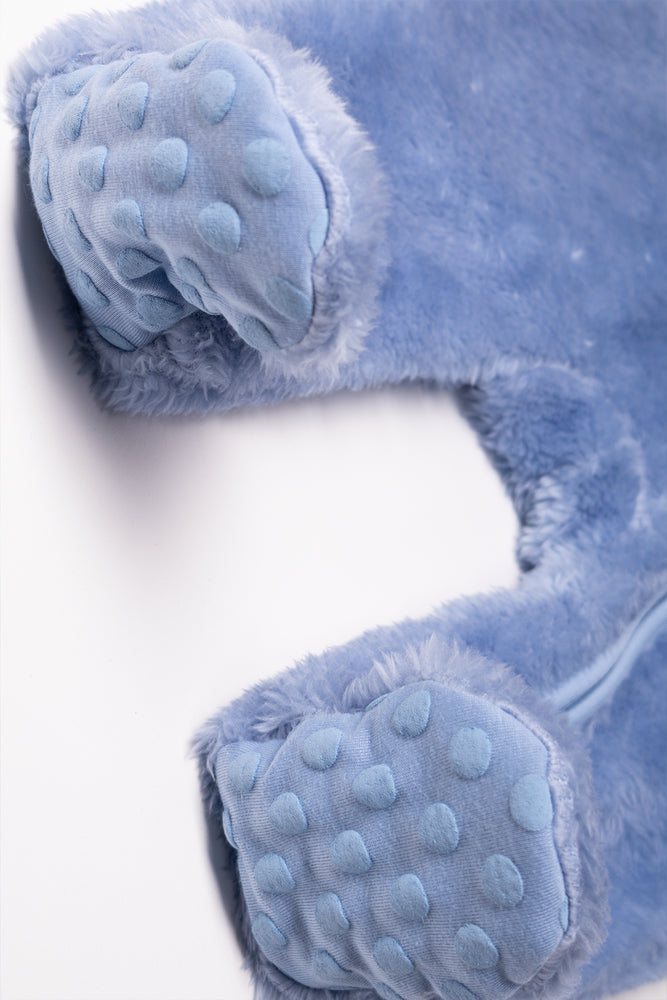 Fleece Babygrow Blue (2)