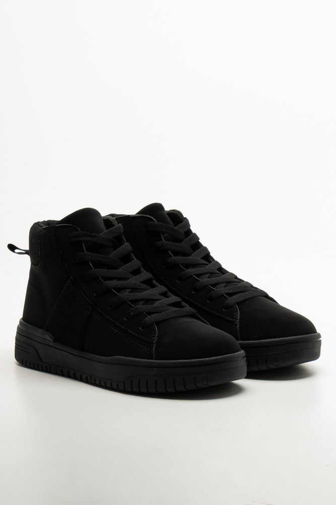 Skate High Top Sneakers Black