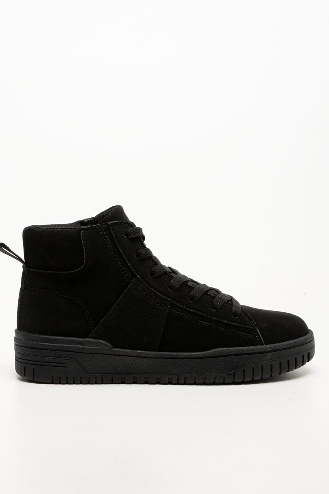 Skate High Top Sneakers Black