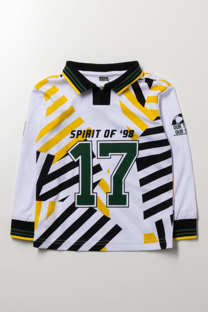 Younger Boys Spirit of 98 Soccer Collar Shirt
