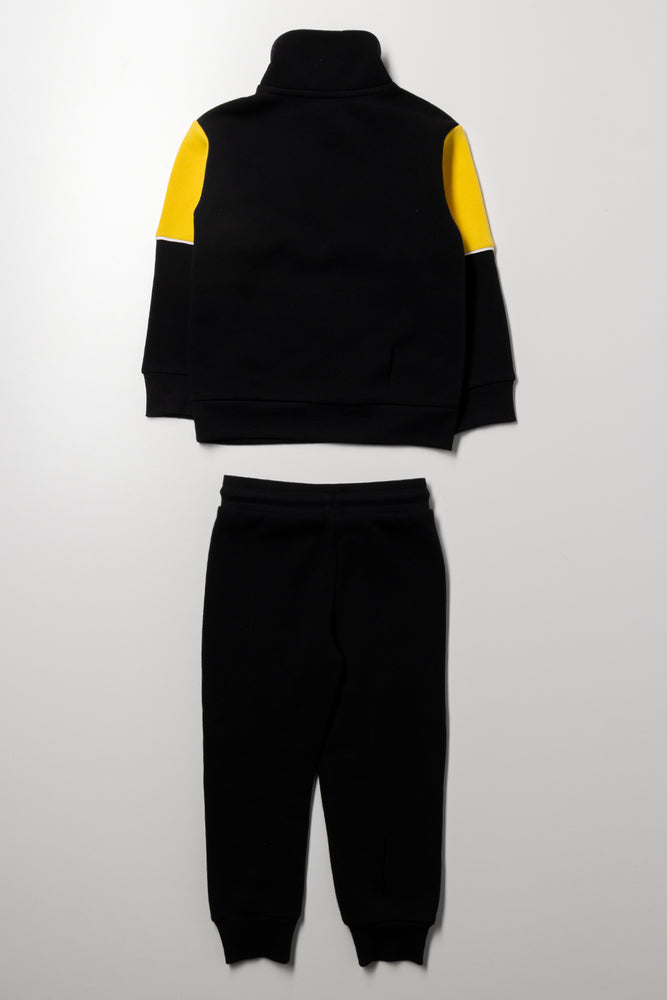 Game on Soccer Tracksuit Black (2)