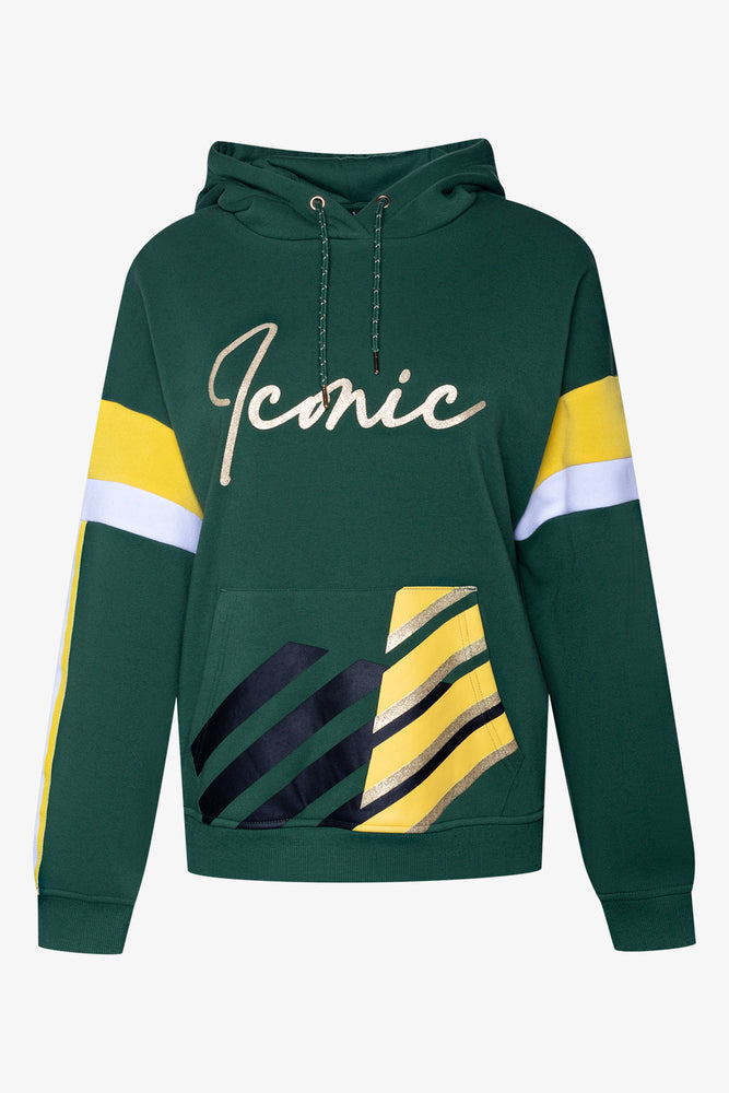 Iconic Soccer Hoody Green