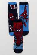 Spider-Man Graphic Crew Socks 3-Pack