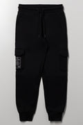 Cargo Trackpants Black