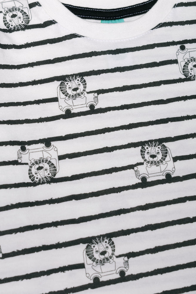 2 Pack Long Sleeve T-Shirts Grey And White (2)
