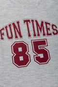 2 Pack Long Sleeve T-Shirts Grey And White (1)