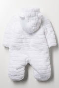 Fur Babygrow White (4)