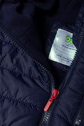 Hooded Puffer Jacket Navy (1)