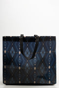 Diamond Shopping Bag Blue (2)