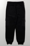 Cargo Trackpants Black