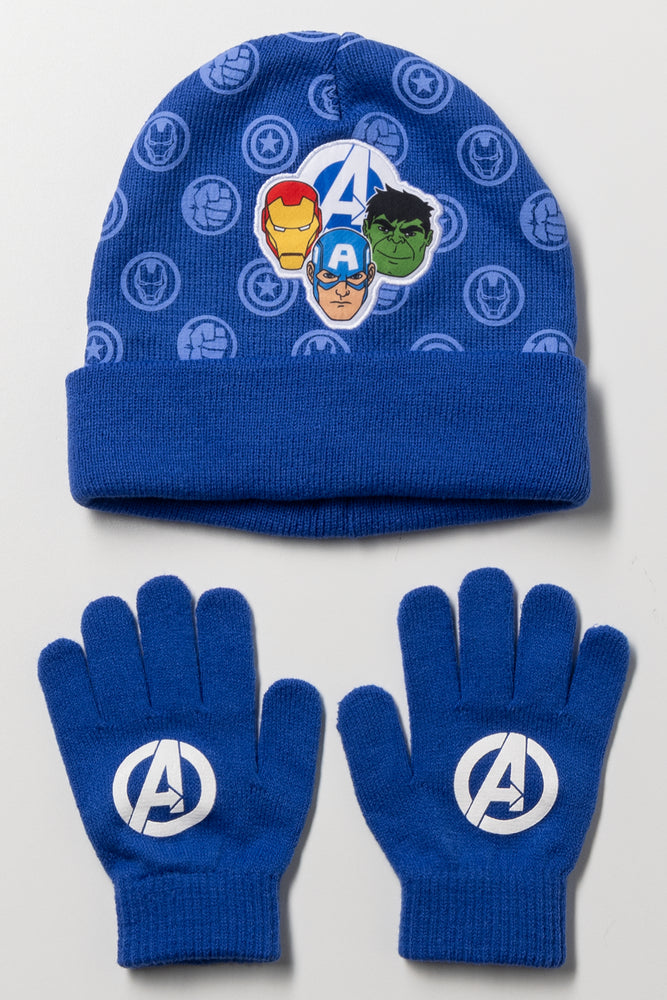 Avengers 2 Piece Beanie & Gloves Set