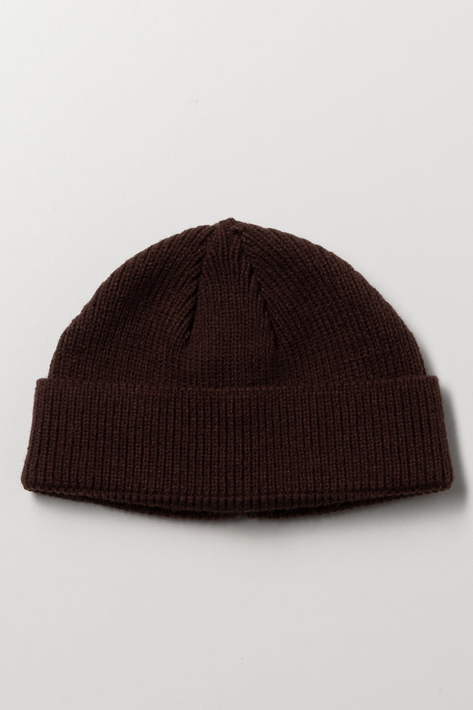 Rib Beanie Brown