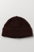 Rib Beanie Brown