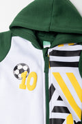 Soccer Hooded Babygrow (1)