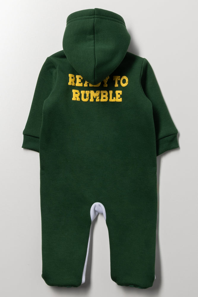 Soccer Hooded Babygrow (3)