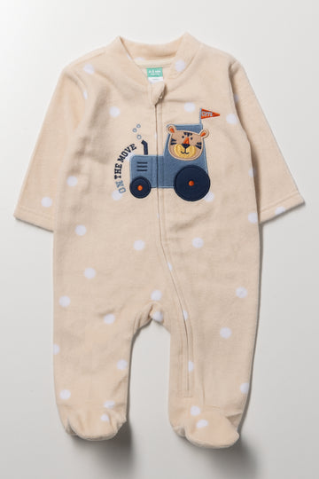 Tractor Babygrow Natural