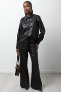 Pleather Pants Black