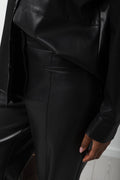 Pleather Pants Black (3)