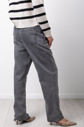 Straight Leg Jeans Charcoal (2)