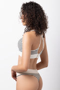 3 Pack Stripe Seamfree Thongs Natural (2)