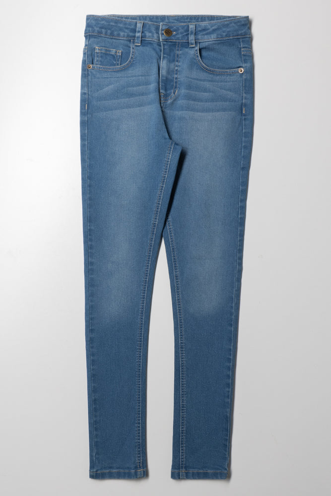 Skinny Denim Jeans Blue