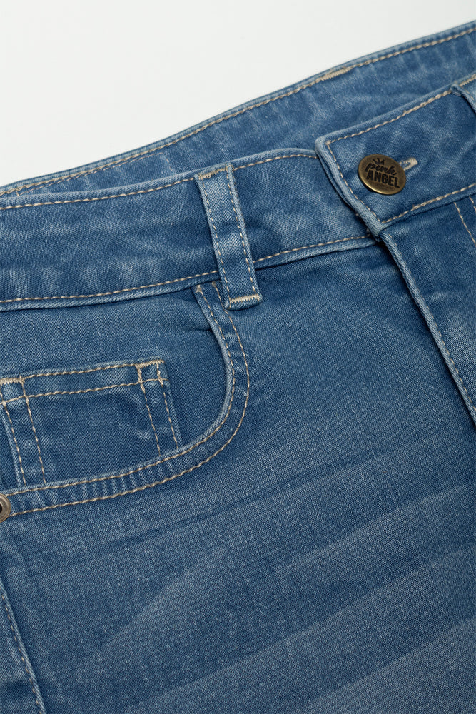 Skinny Denim Jeans Blue (1)