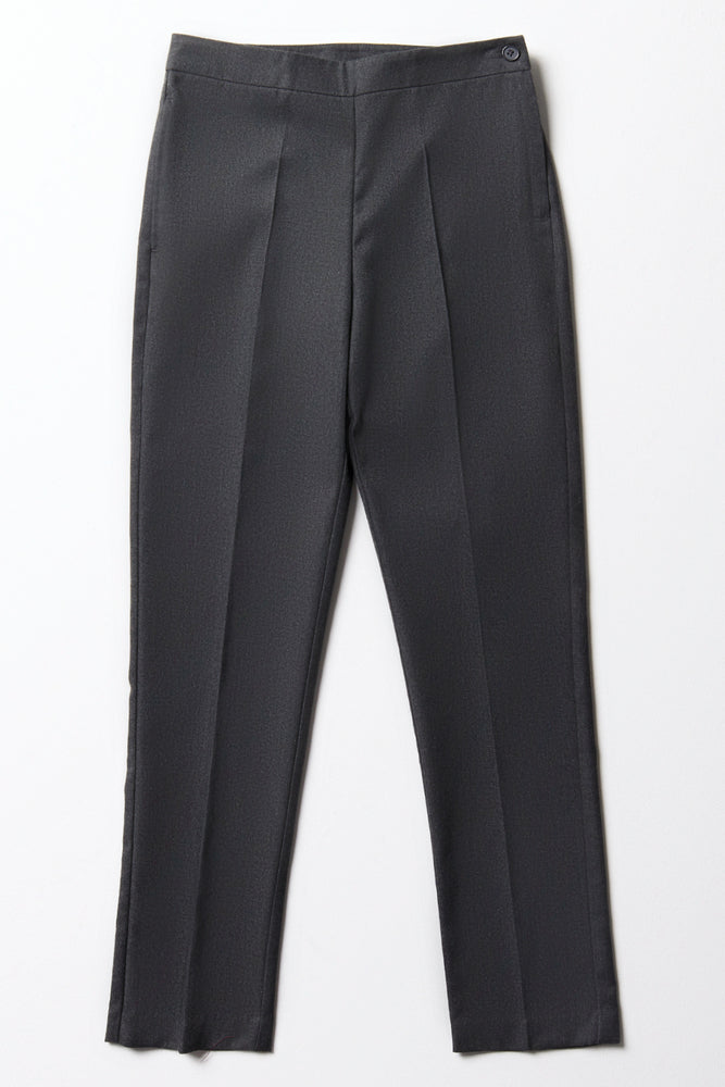 Girls Slim Fit Trousers Grey