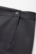Girls Slim Fit Trousers Grey (1)