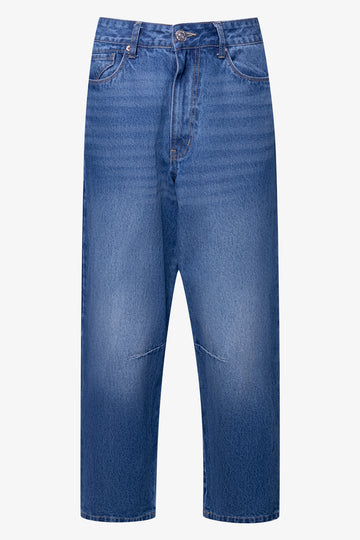 Barrel Leg Denim Jeans