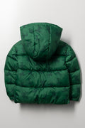Bokkie Puffer Jacket Green (2)