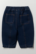 Barrel Leg Denim Jeans Blue (2)