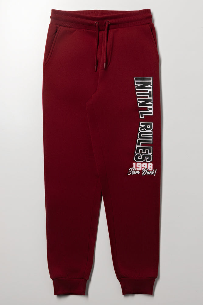 Trackpants Burgundy