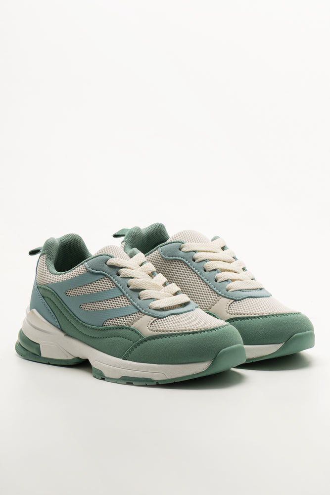 Lace Up Trainers Multicolour
